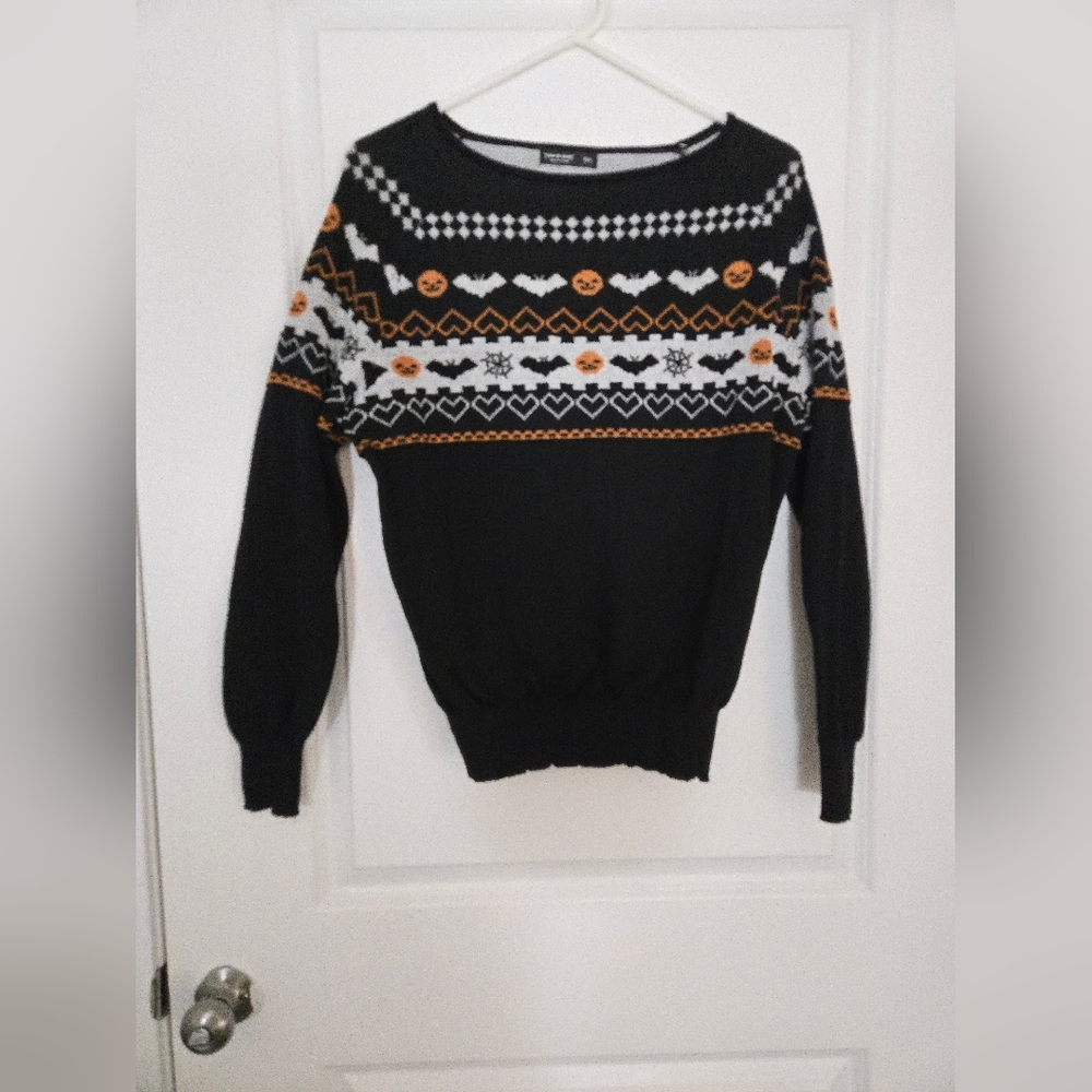Shein Curve Halloween Sweater